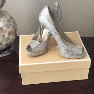 Sparkling Gold Shoes